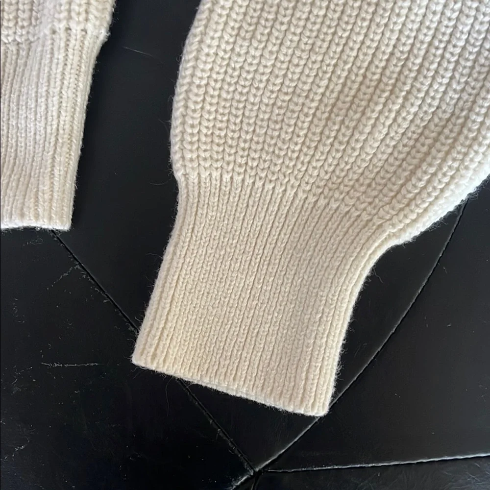 Urban Outfitters Ivory Knit Cardigan with Buttons - Picture 4 of 5